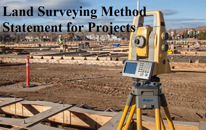 Land Surveying Method for construction and road projects