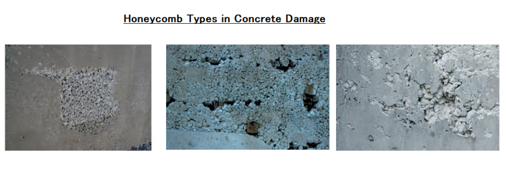 Honeycombing, Shrinkage Cracks, Tie-Rod Holes and Blowholes Concrete ...