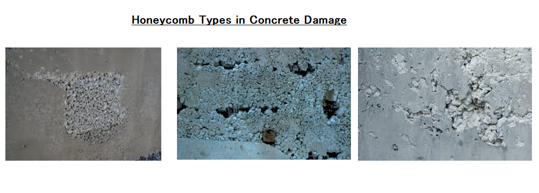 honeycomb in concrete repair